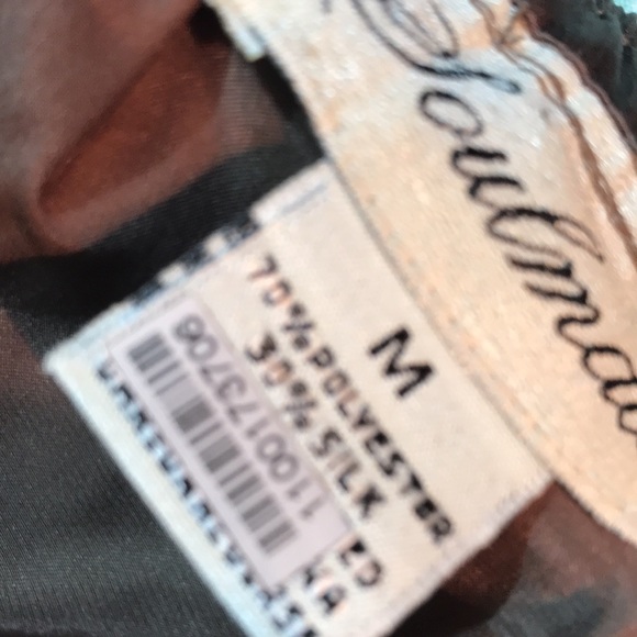 Soulmates beaded crochet silk lace maxi skirt - Picture 8 of 8